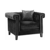 Coaster Reventlow Tufted Sofa, Loveseat & Chair 3PC Set
