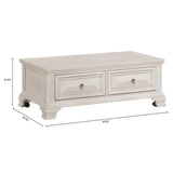 Passages Light Coffee Table, White